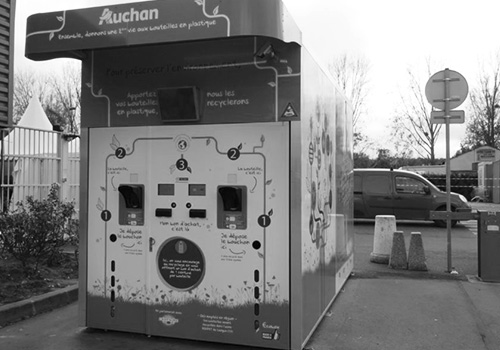 machine à déchets Auchan